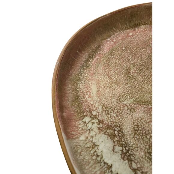 Hammat Original‎ 344 Signed Pottery Glossy Brown with red undertone Glaze - Picture 6 of 6